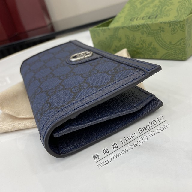 Gucci專櫃古馳最新款Ophidia系列GG長款錢包男士錢夾 jh2828型號：791746